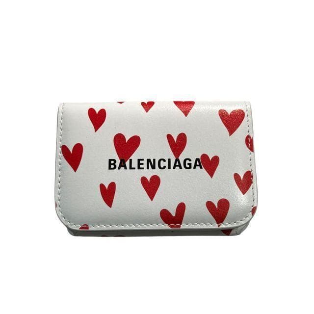 新品★BALENCIAGA バレンタイン限定デザイン ミニウォレット