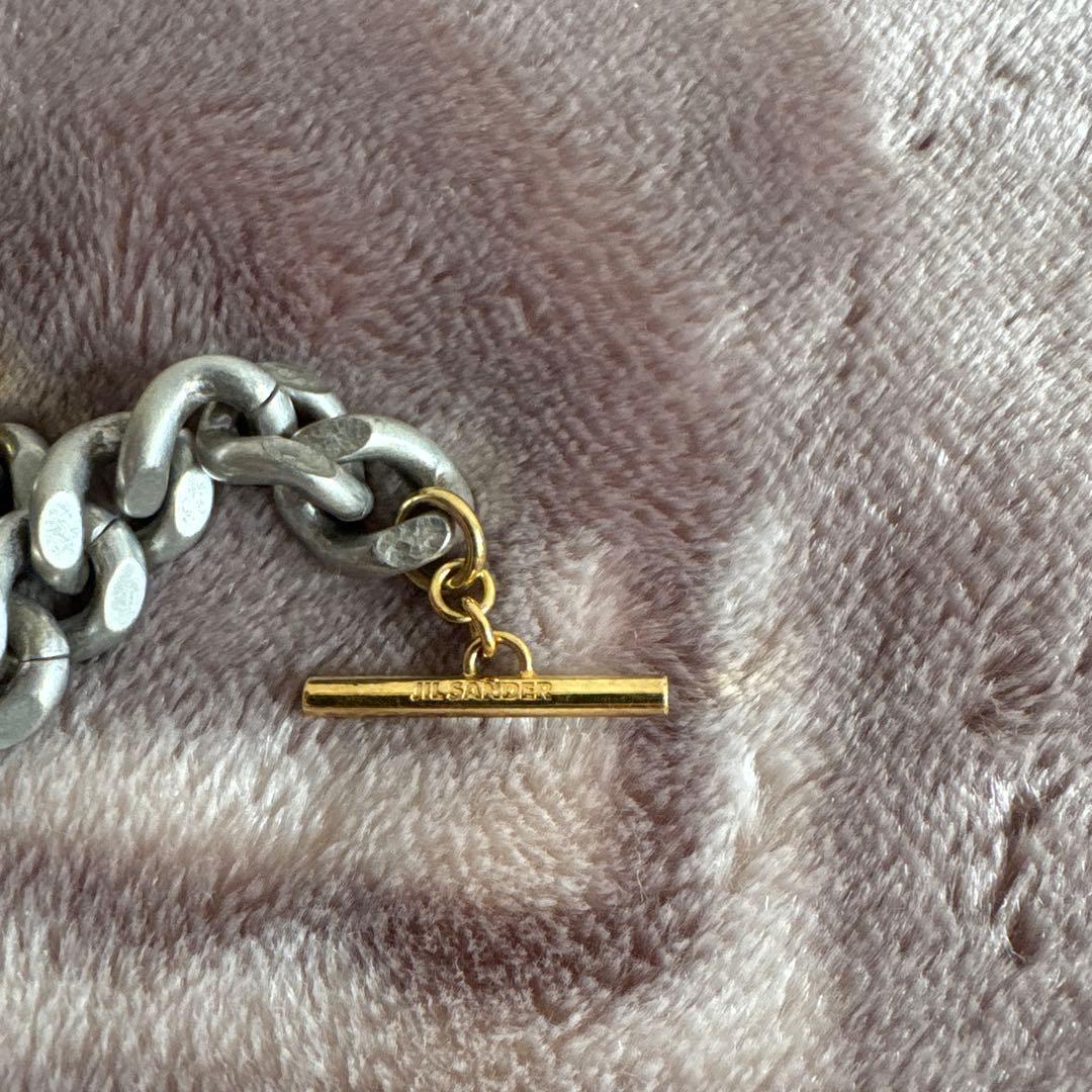 JIL SANDER チェーンブレスレット ゴールド・シルバー