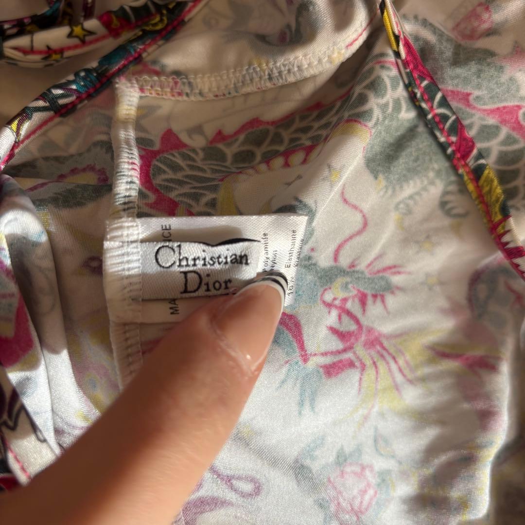 クリスチャンディオール キャミソール　レア　ヴィンテージ　90s Dior 中華