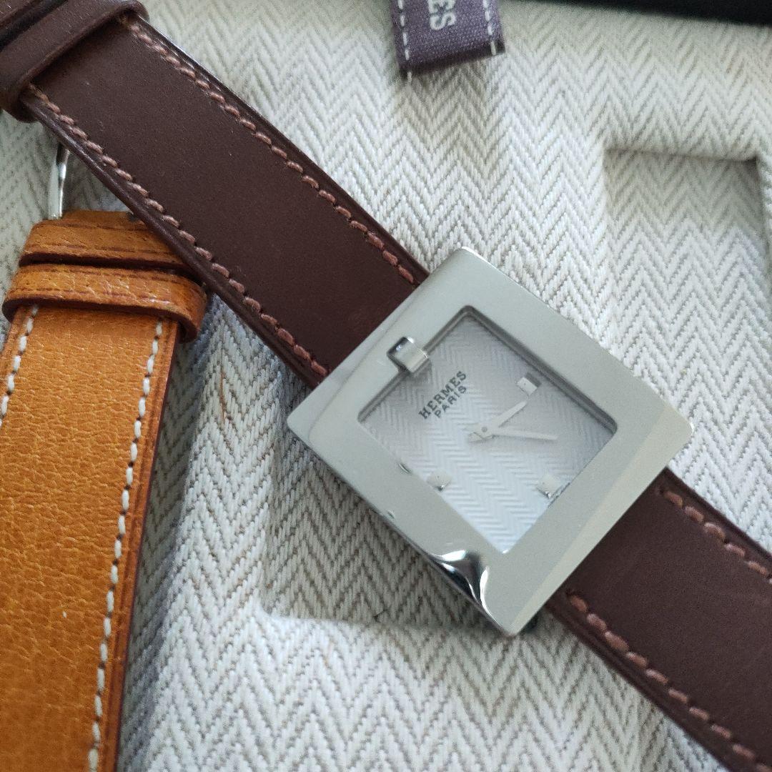 美品　エルメス　HERMES レディース　ベルトウォッチ　腕時計　BE1.210