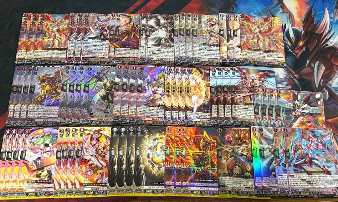 ヴァンガード ニルヴァーナ・ジーヴァ　デッキ　パーツ付き 武奏烈華