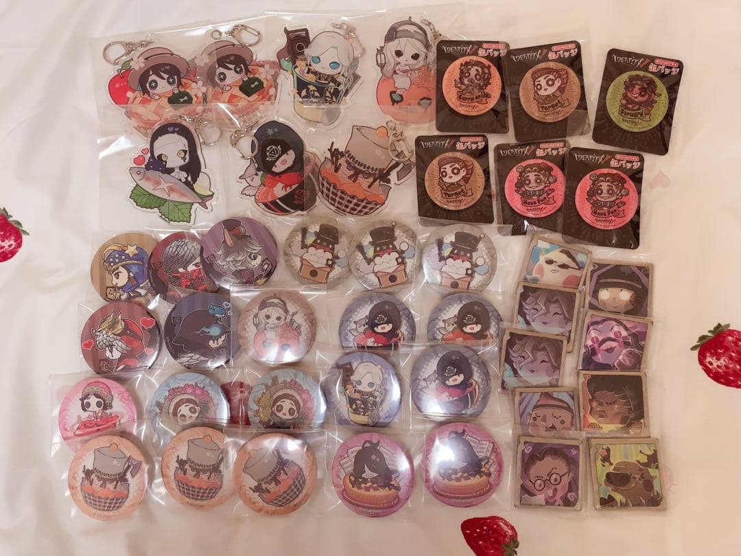 第五人格 缶バッジ アクリルキーホルダー