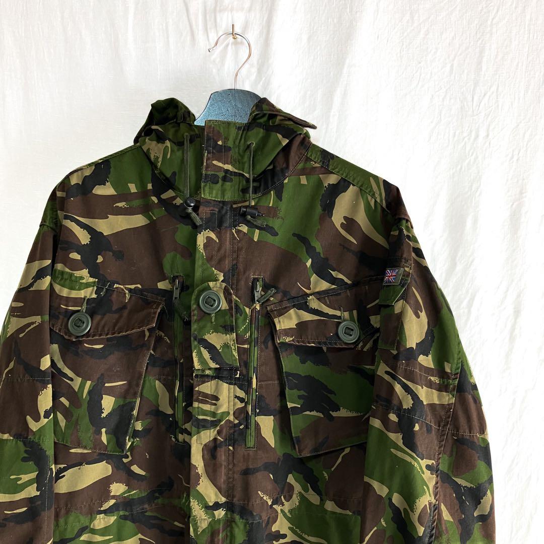 イギリス軍 DPM 迷彩 ワッペン ウィンドプルーフ コンバットパーカー 180