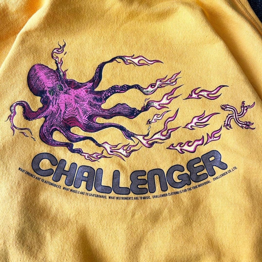 ★CHALLENGER チャレンジャー タコファイヤー オクトパス パーカー