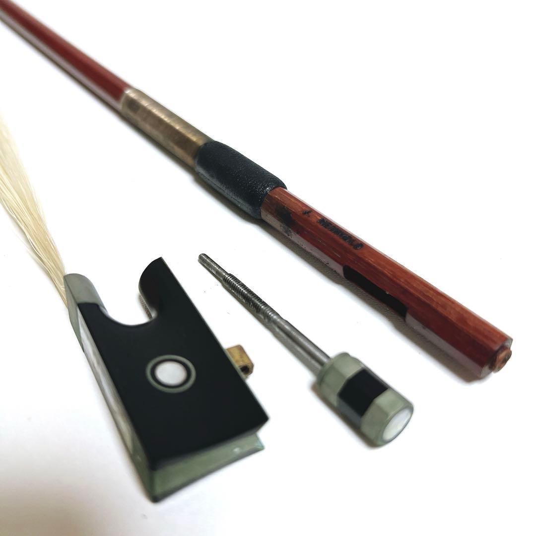 【張り替え不要】J.Meinhold バイオリン弓 4/4 マインホールド