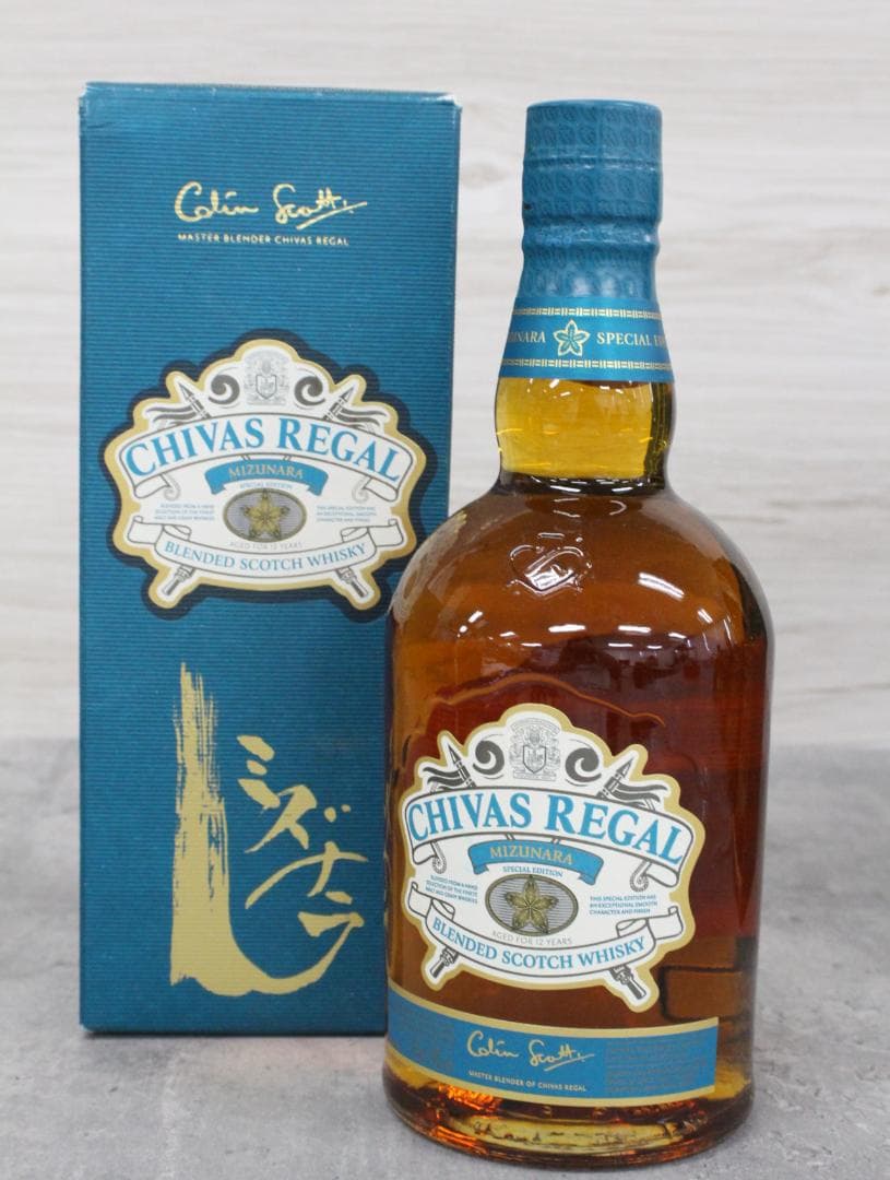 ▲未開栓 7本セット シーバスリーガル スコッチウイスキー 12年 ミズナラ