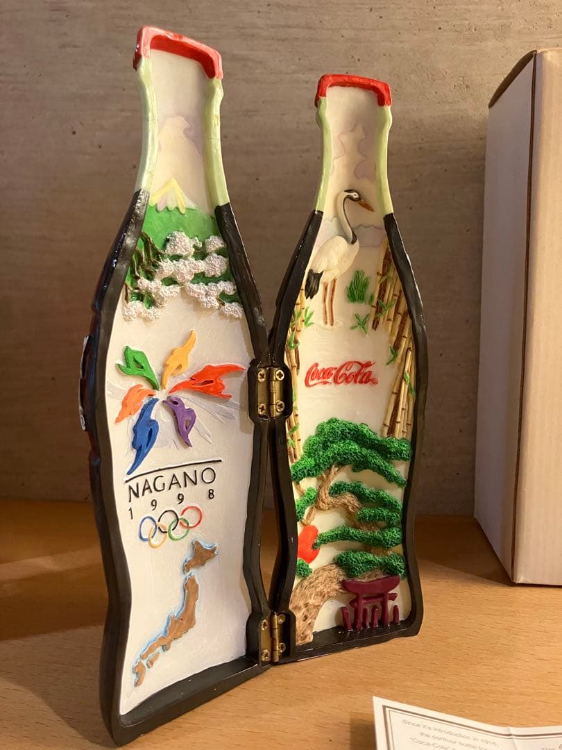コカコーラ　長野オリンピック　702/1000 記念ボトル
