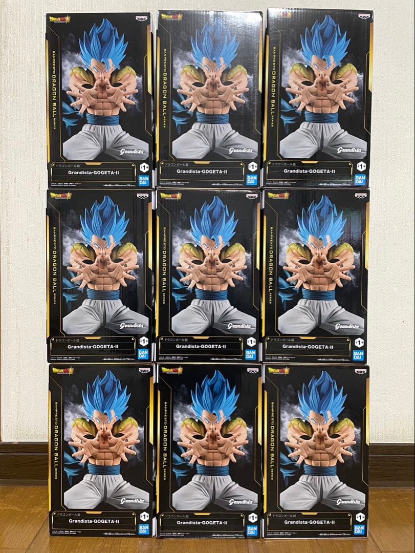 ドラゴンボール超　グランディスタ　ゴジータ　フィギュア