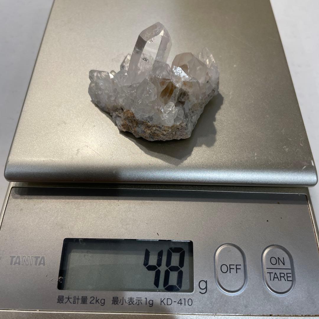 【国産鉱物】水晶クラスター　山梨県　乙女鉱山産