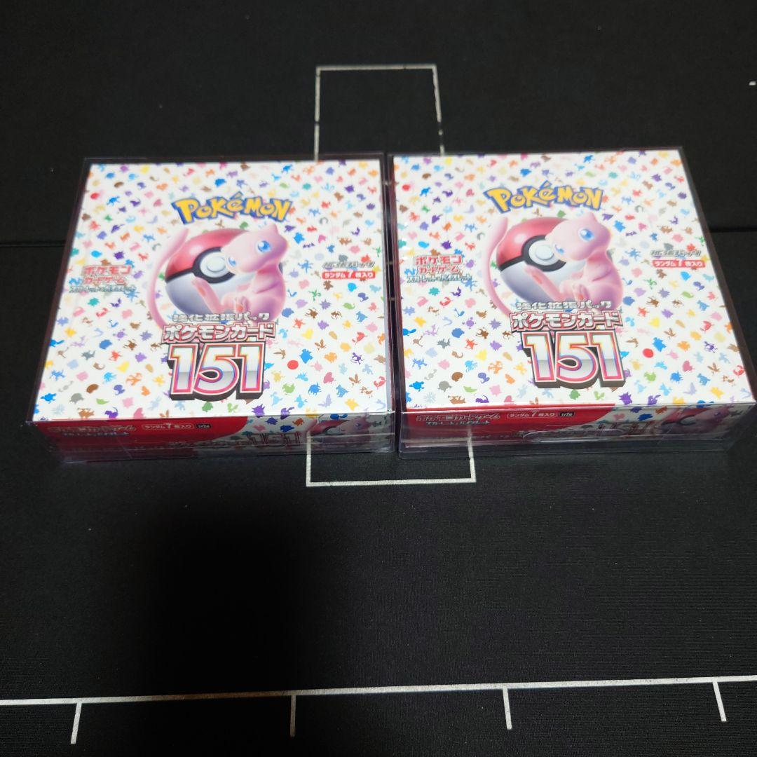 ポケモンカード 151 BOX シュリンク付き 2個セット