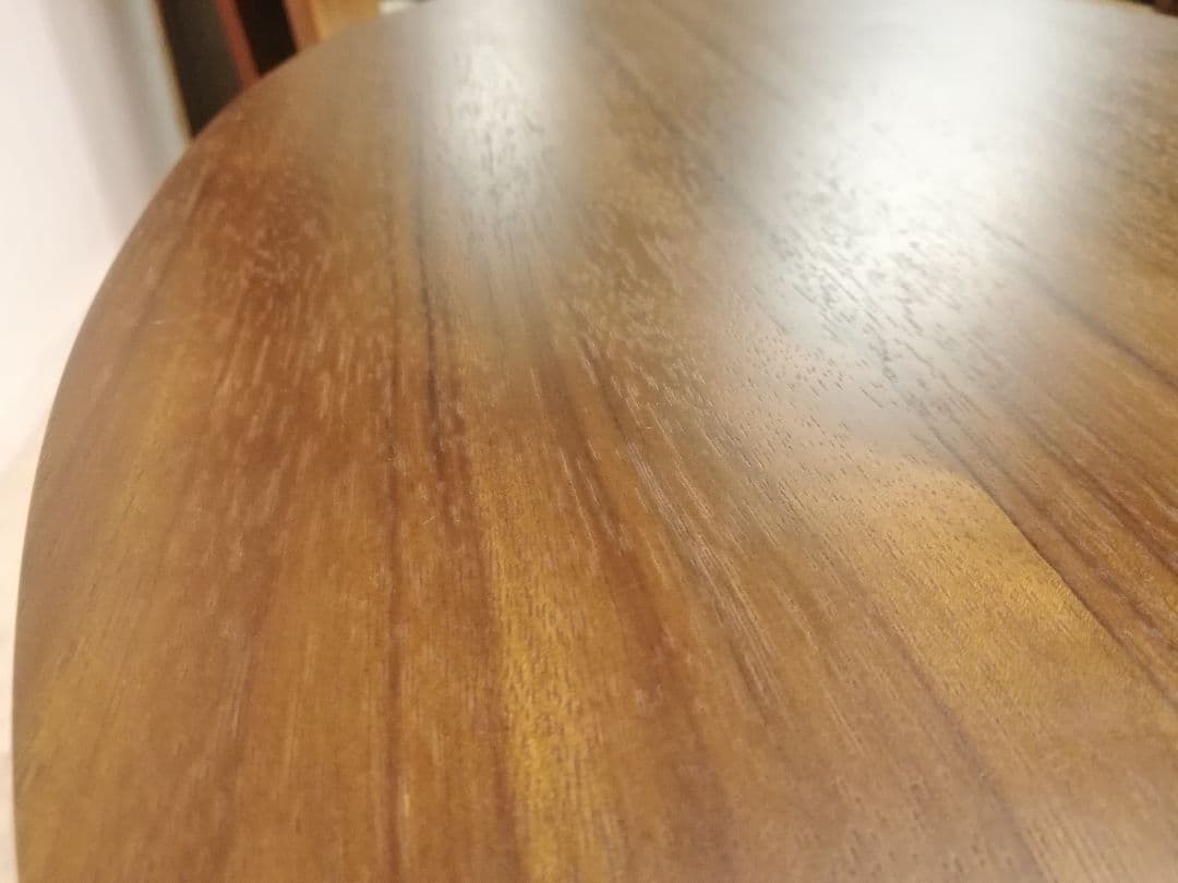 モデルルーム展示品 カリモク家具 ウォールナット 昇降式サイドテーブル