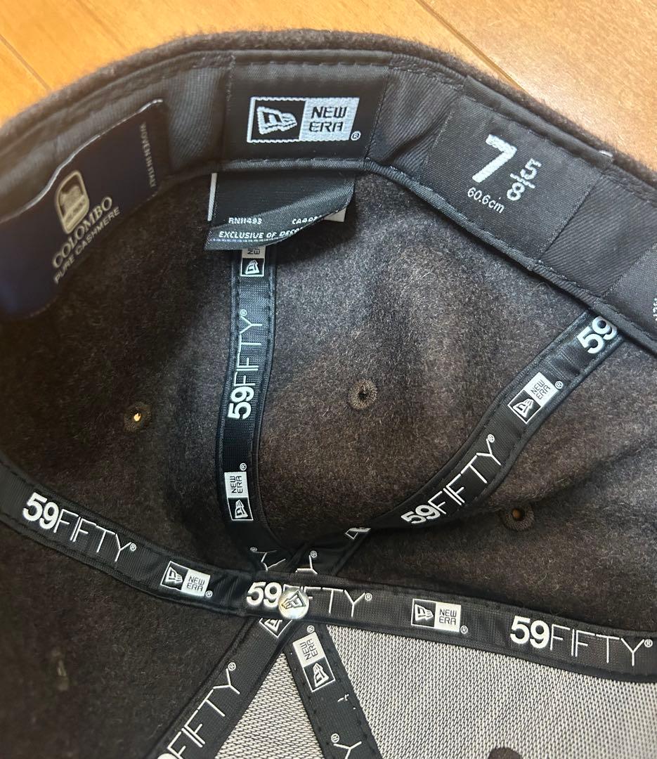 PC 59FIFTY Cashmere カシミヤ ヤンキース ブラウン