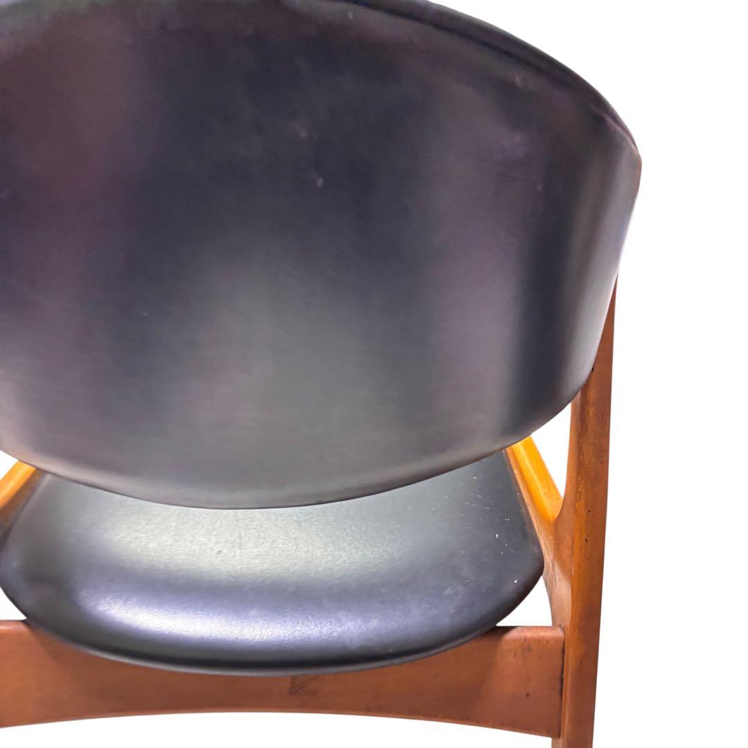 北欧 ダイニングチェア 1脚 アンティーク　アサヒファニチュア