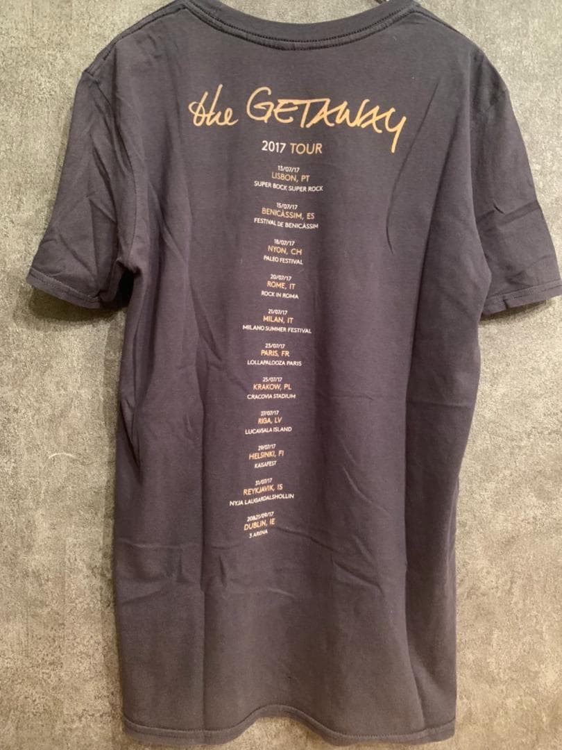 RED HOT CHILI PEPPERS レッチリ 2017 TOUR シャツ