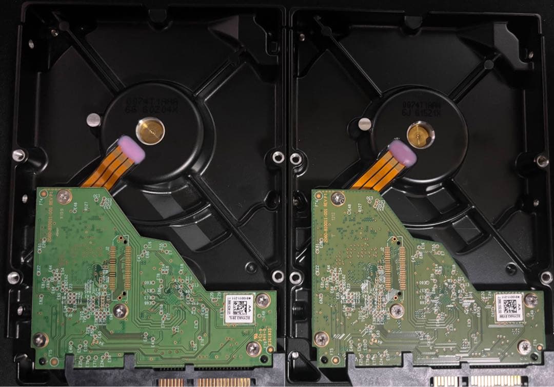 Western Digital Red 2TB HDD 2個セット