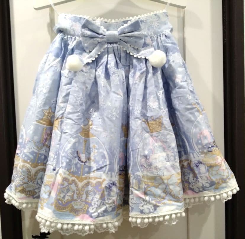 アンジェリックプリティ Sugar Dream Dome スカート サックス