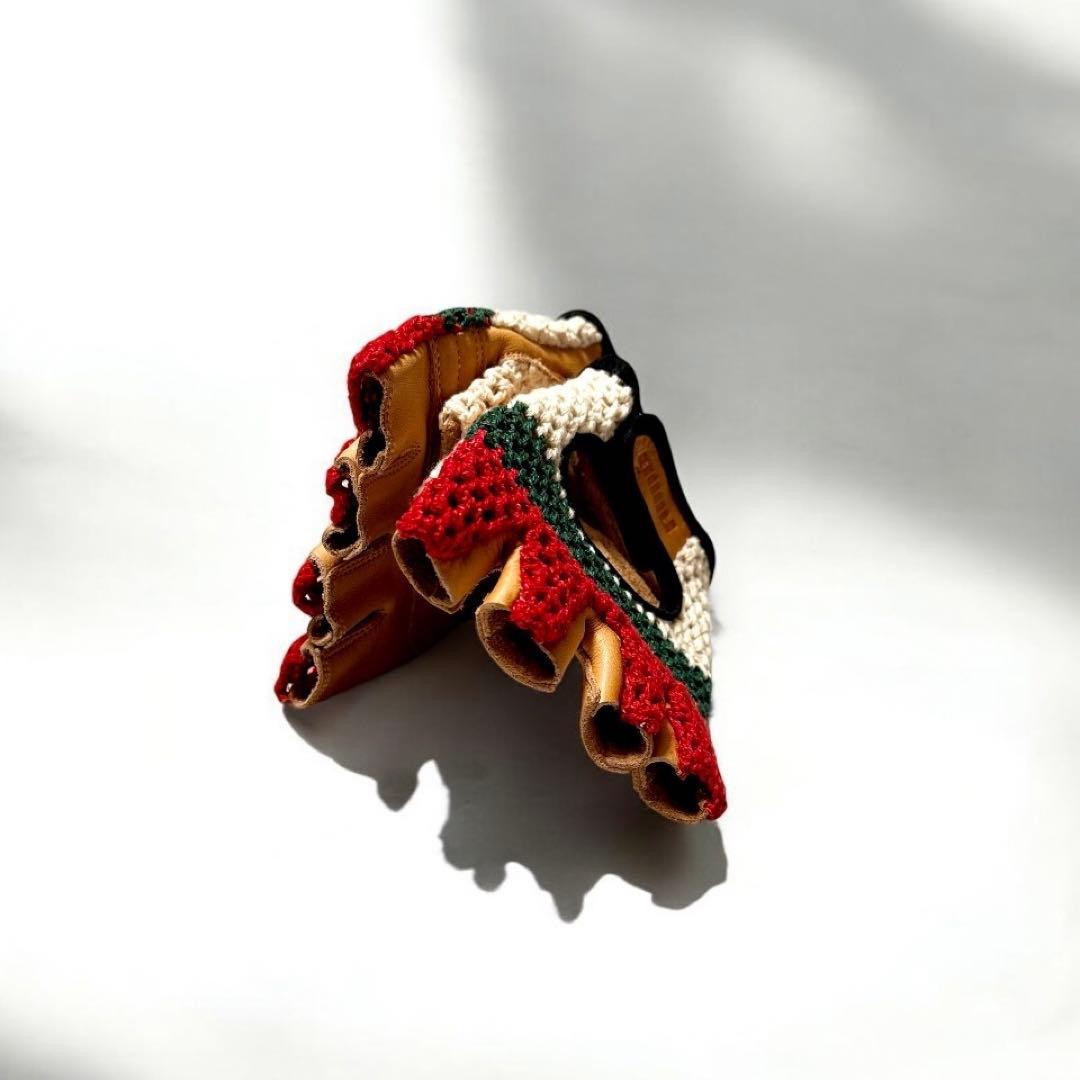 【ラスト1点】 エメレオンドレ フィンガーレス グローブ タン L/XL