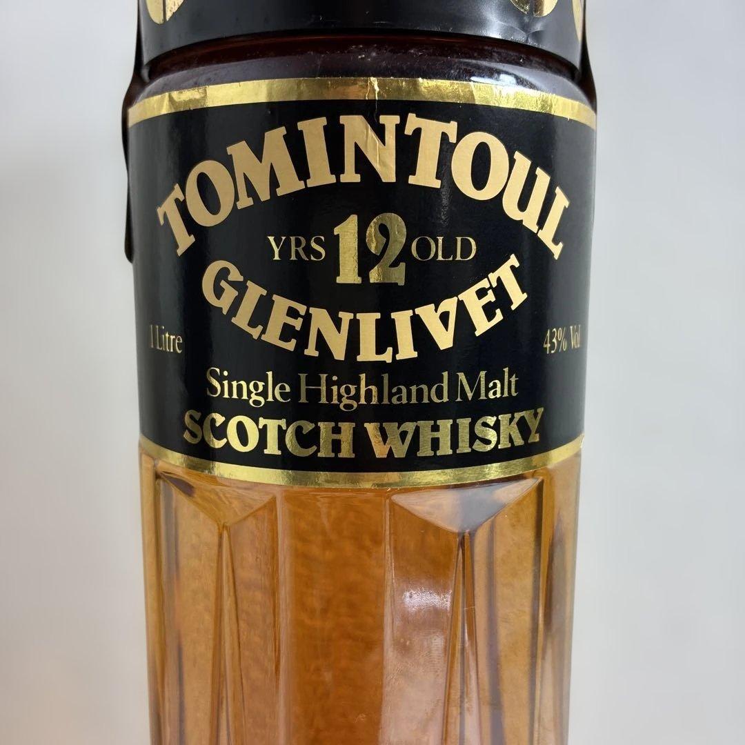ウイスキー TOMINTOUL 12 Years Old 1L 43%