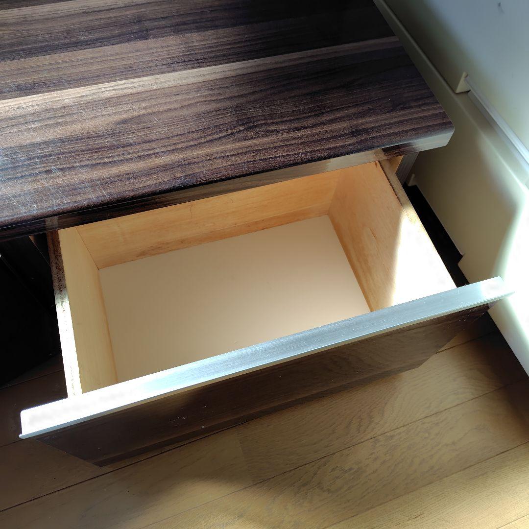 ディノス　モダン ダークウッド テレビボード 　コーナータイプ　配線口付き