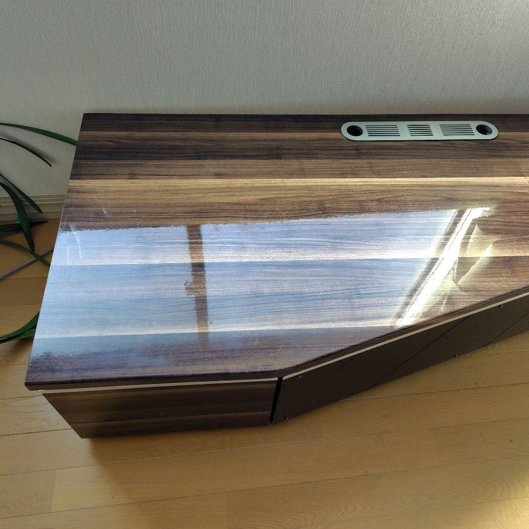 ディノス　モダン ダークウッド テレビボード 　コーナータイプ　配線口付き