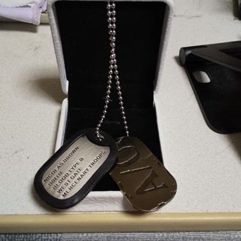 ギャングキングのタグです(新品ピカピカと使いこまれたヤツどちらでもOK)