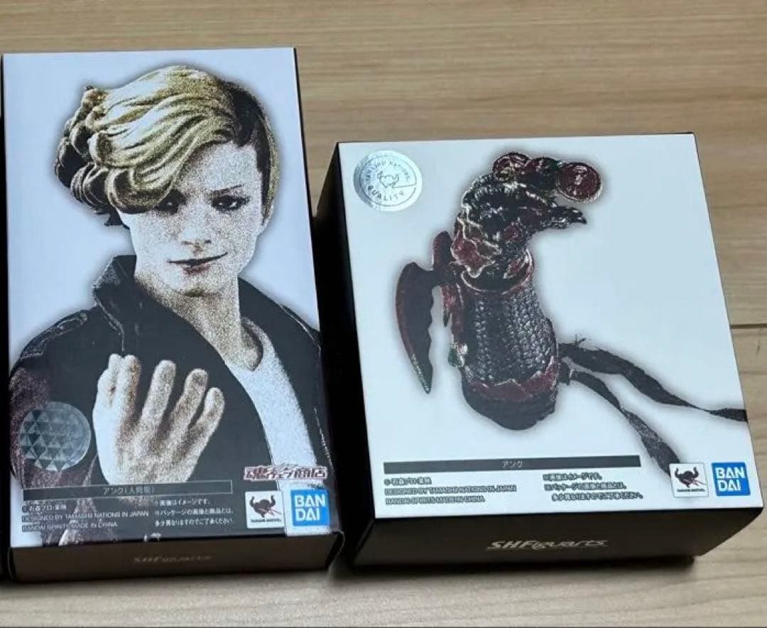 真骨彫　仮面ライダー　オーズ　タトバ　アンク　3種セット　※アンク 腕破損あり