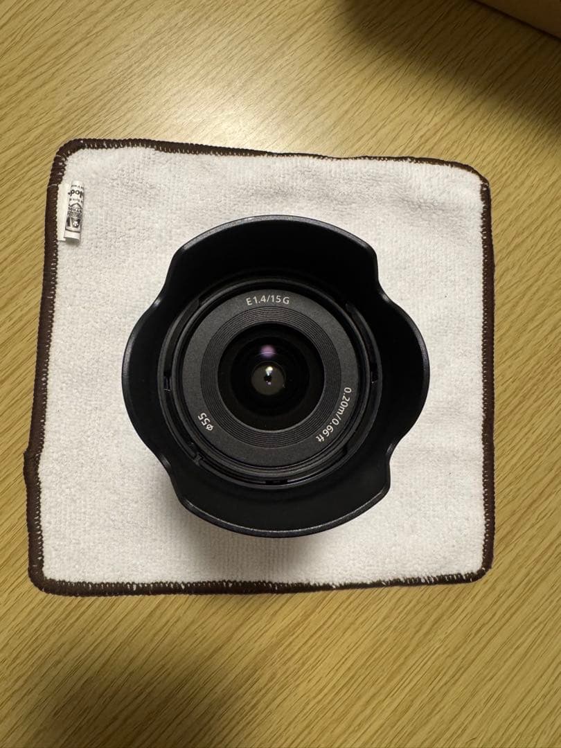 Sony FX30、E 15mm F1.4 G SEL15F14G