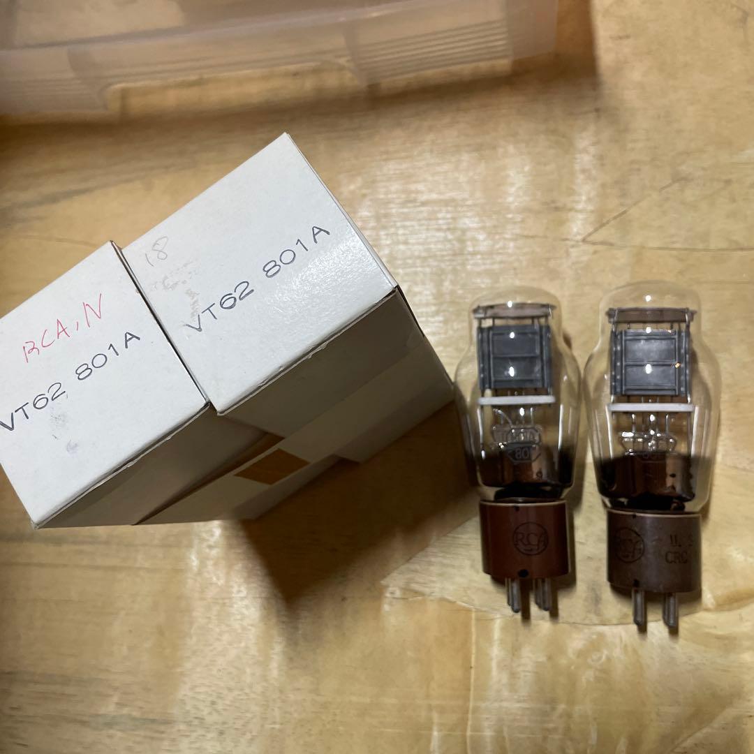 RCA VT62 801A 真空管 2本セット