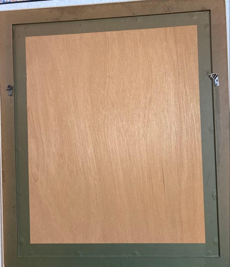 # 【真作保証品】笹倉鉄平『語らい』 額装シルクスクリーン版画