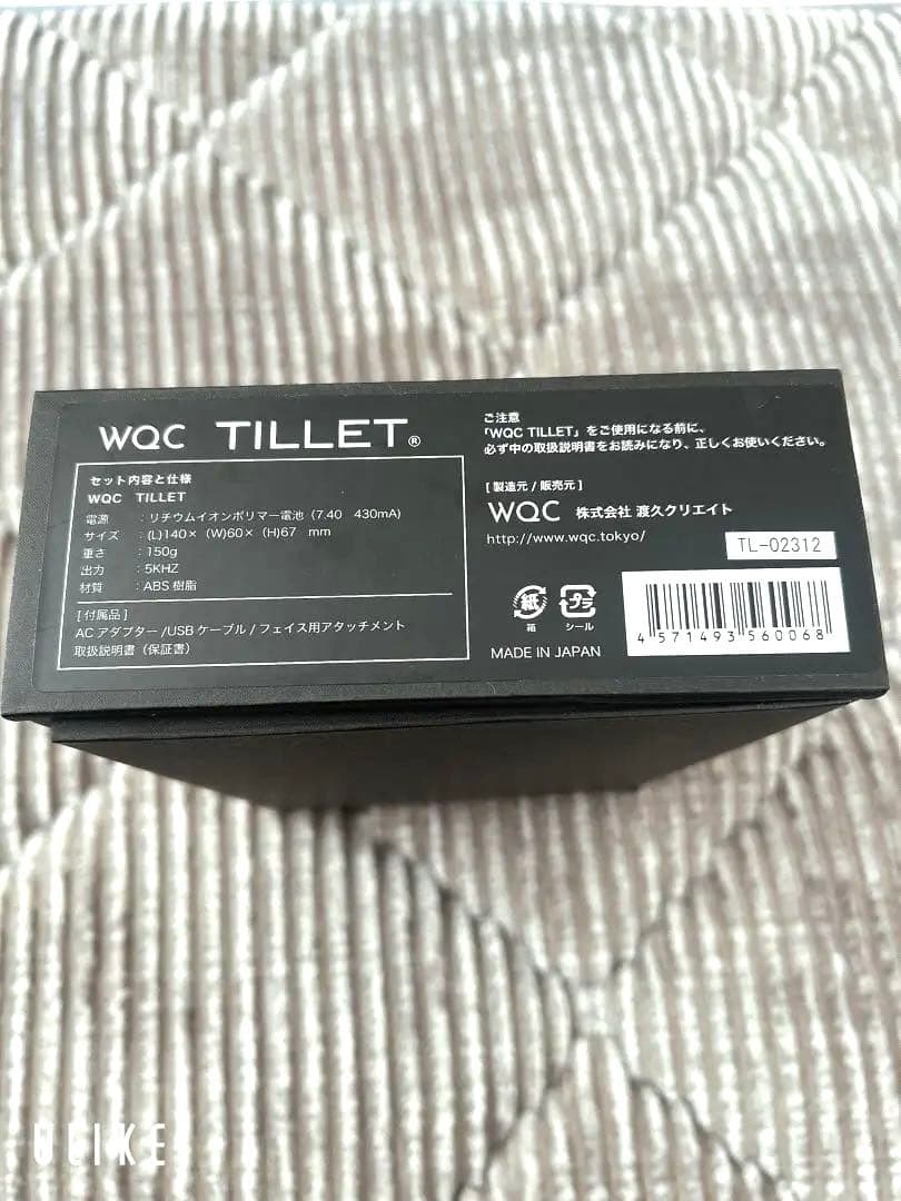 TILLETティレットイオン導入器 フェイス＆ヘアトリートメント　EMS