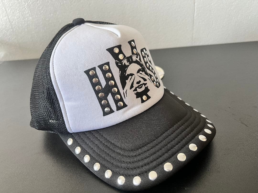 【新品未使用】ヒステリックグラマー　スタッズメッシュキャップ -04