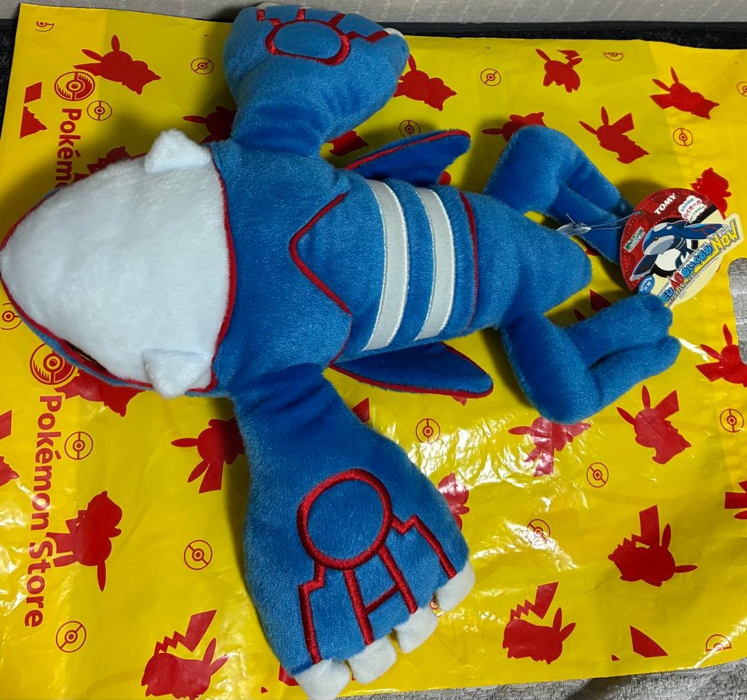 【タグ付き】ポケモンAGぬいぐるみNew カイオーガ TOMY