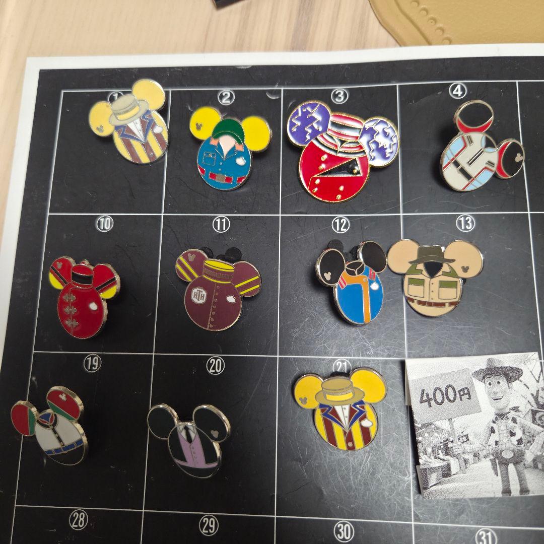 ディズニーピン　キャスト　衣装　ホーンテッドマンション　海外