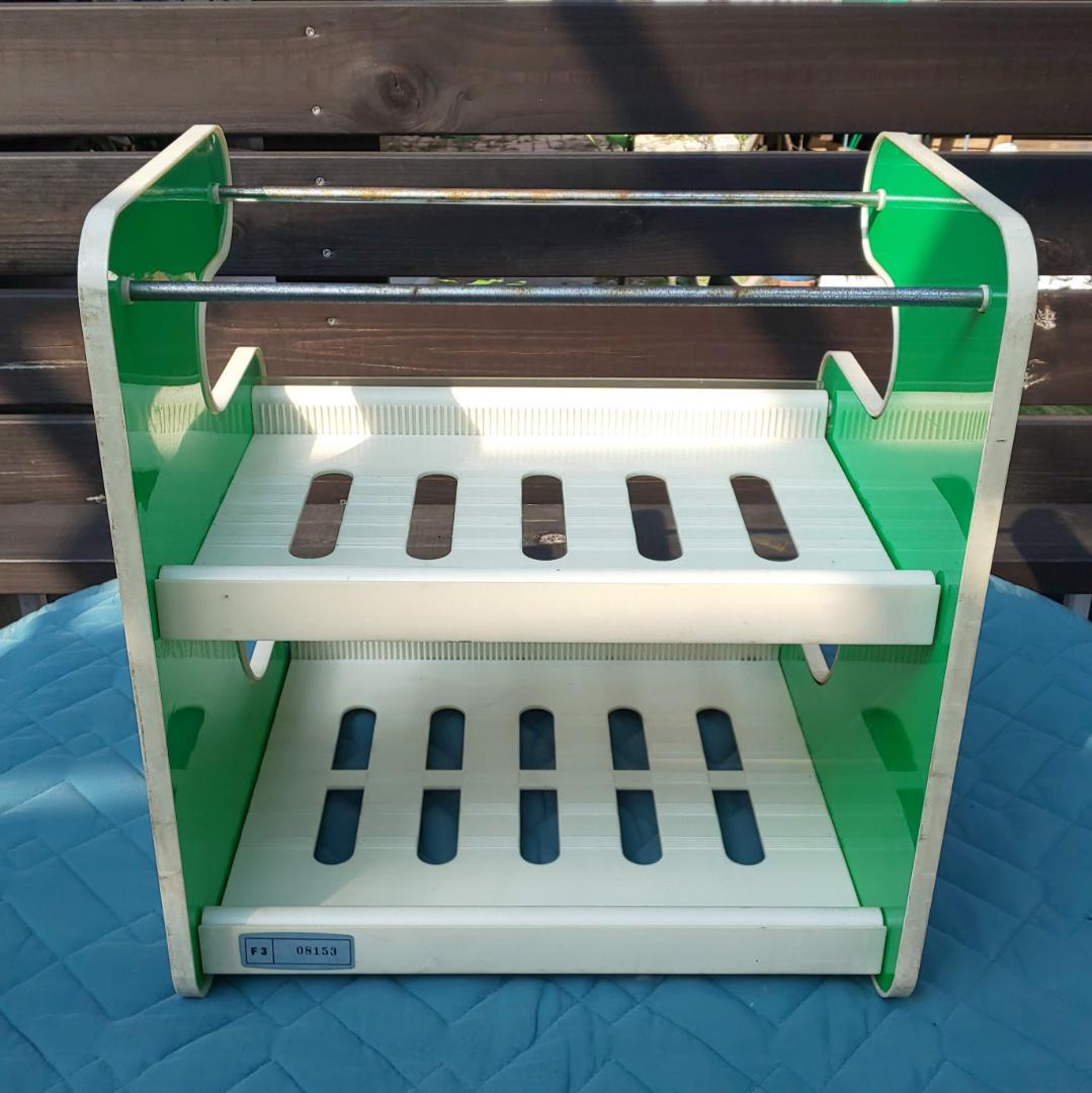 ロッテ　店舗什器　陳列棚　レトロ