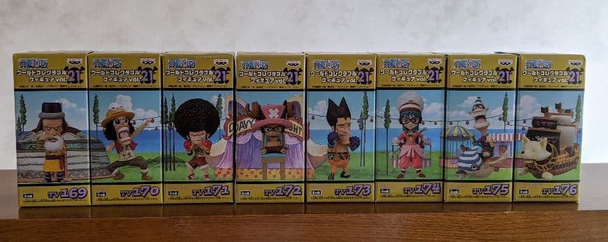 ワンピース　ワールドコレクタブルフィギュアvol.20.21.22
