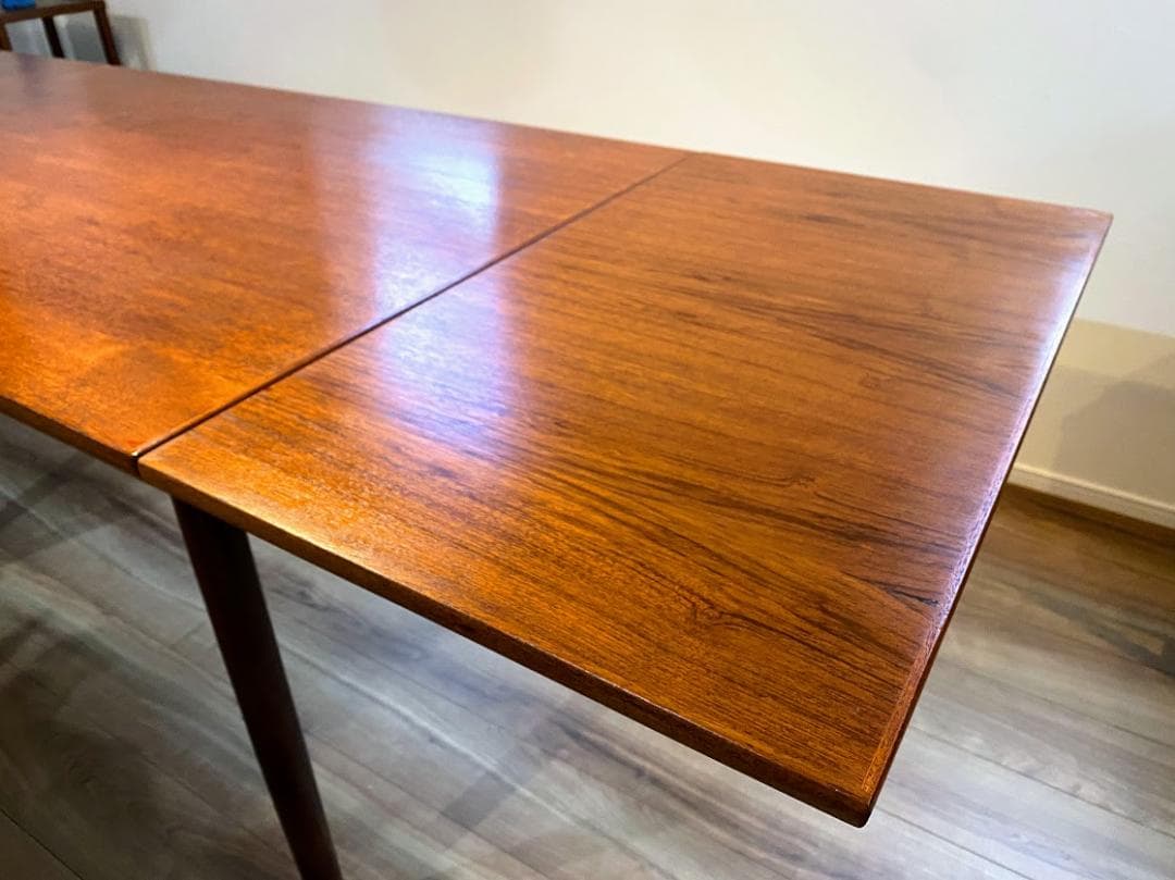 よっし〜 デンマーク製 チーク エクステンションテーブル 希少サイズ