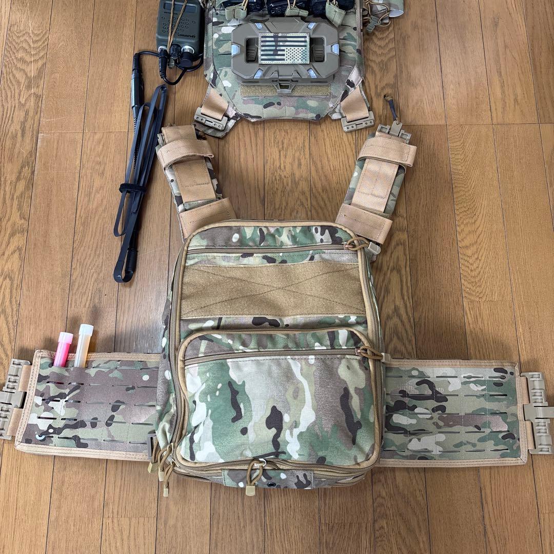 マルチカムプレートキャリア、マルチカムヘルメットセットアップ