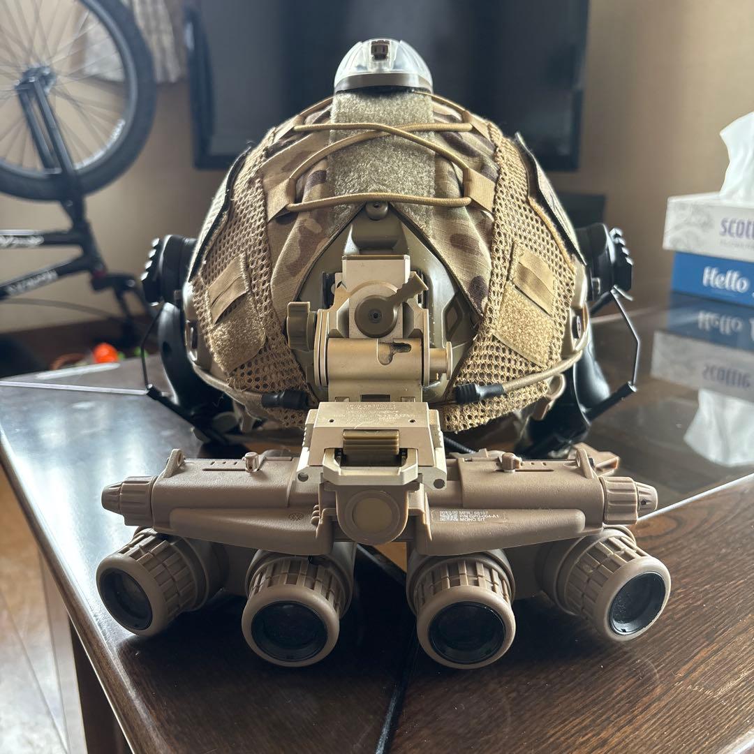 マルチカムプレートキャリア、マルチカムヘルメットセットアップ