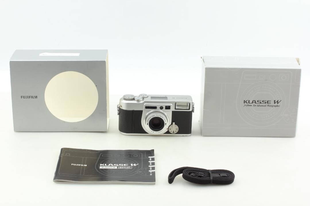 【動作確認済】Fujifilm KLASSE W Silver フィルムカメラ