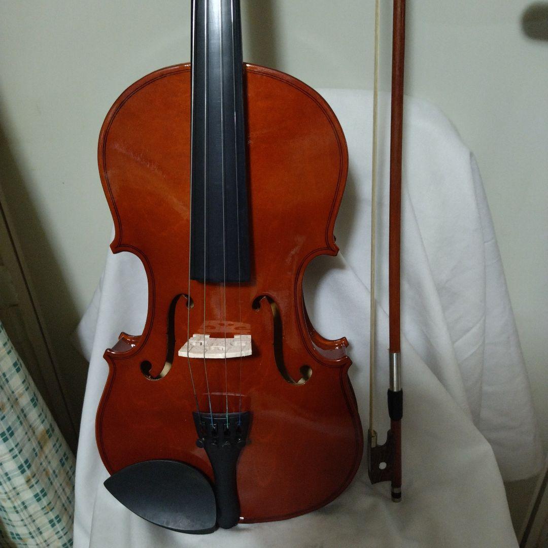 ⬛snko⬛♥大特価♥新品未使用バイオリン4/4♥弓、ケ―ス、松脂つき