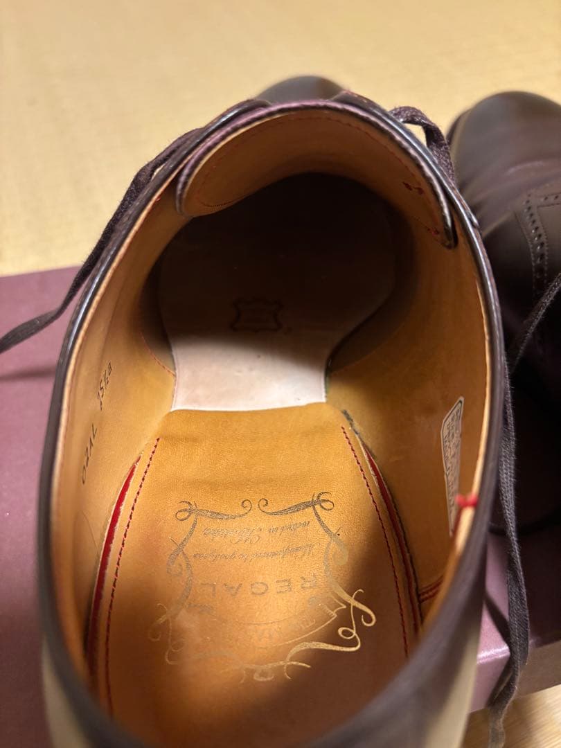 MASTER REGAL ダークブラウン サドルシューズ