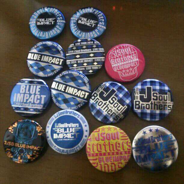 バラ売り可能！三代目 J Soul Brothers ツアー缶バッチなど