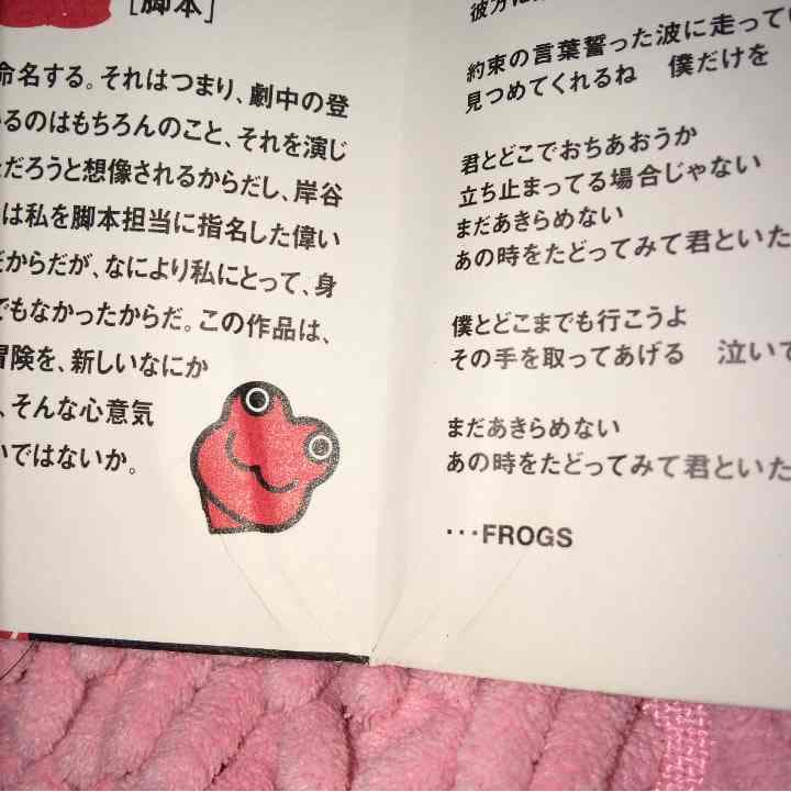舞台FROGS パンフレットセット