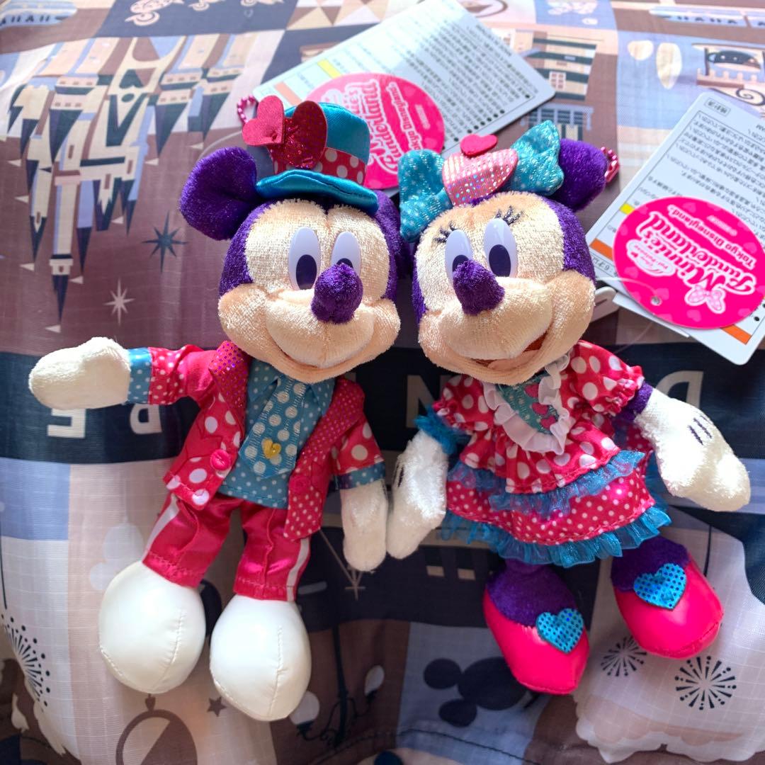 ミニーのファンダーランド　ミッキー　ミニー　ぬいば