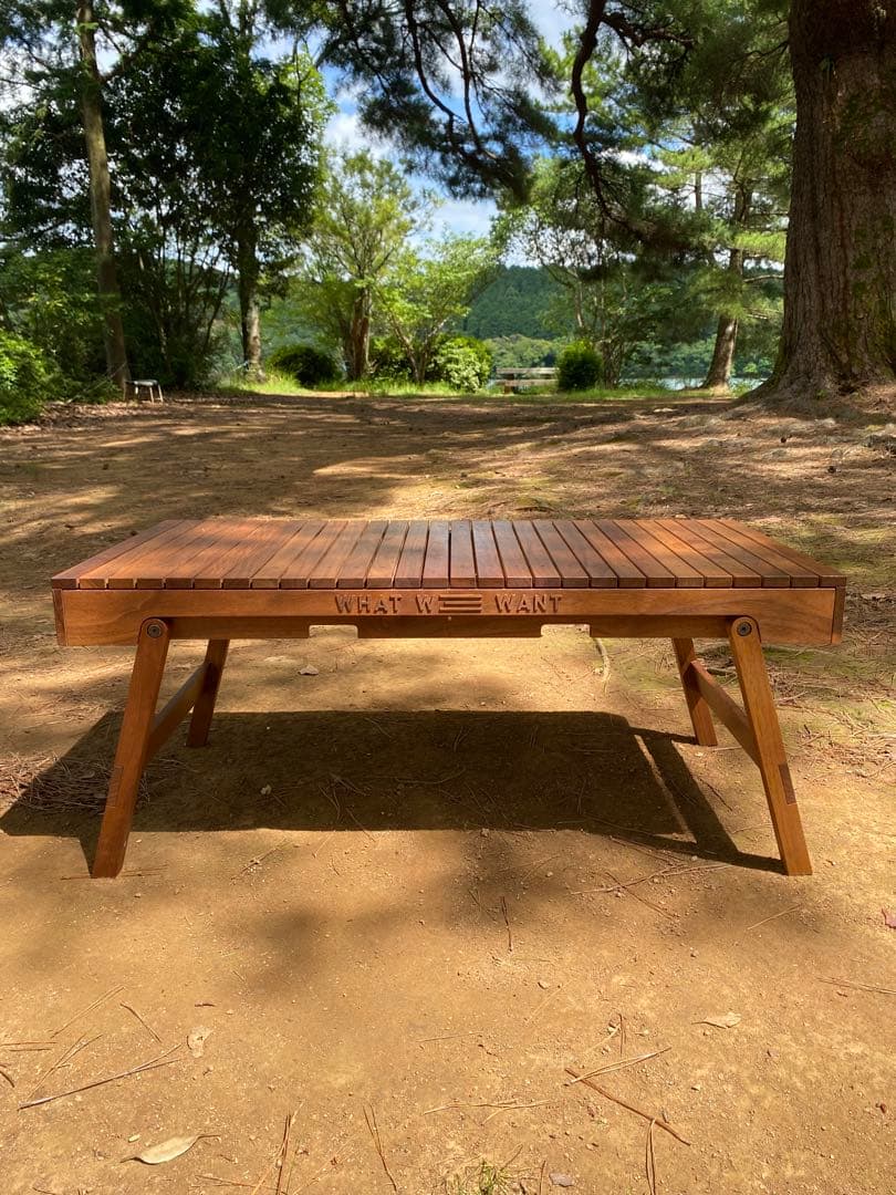 ★4点セット★WHATWEWANT エクステンションテーブル ウォールナット