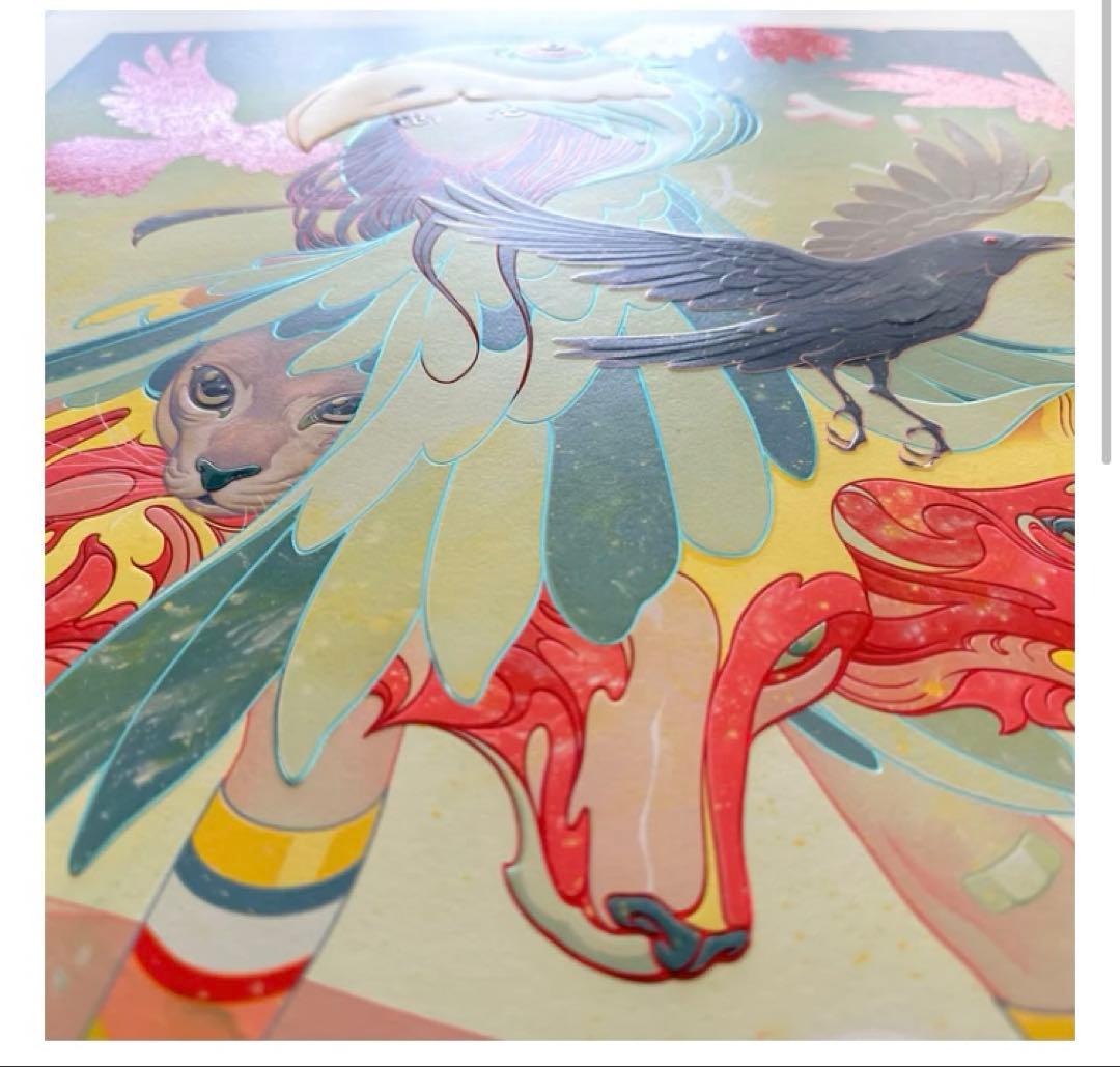 ジェームスジーン　ジクレープリントポスター　直筆サイン入り