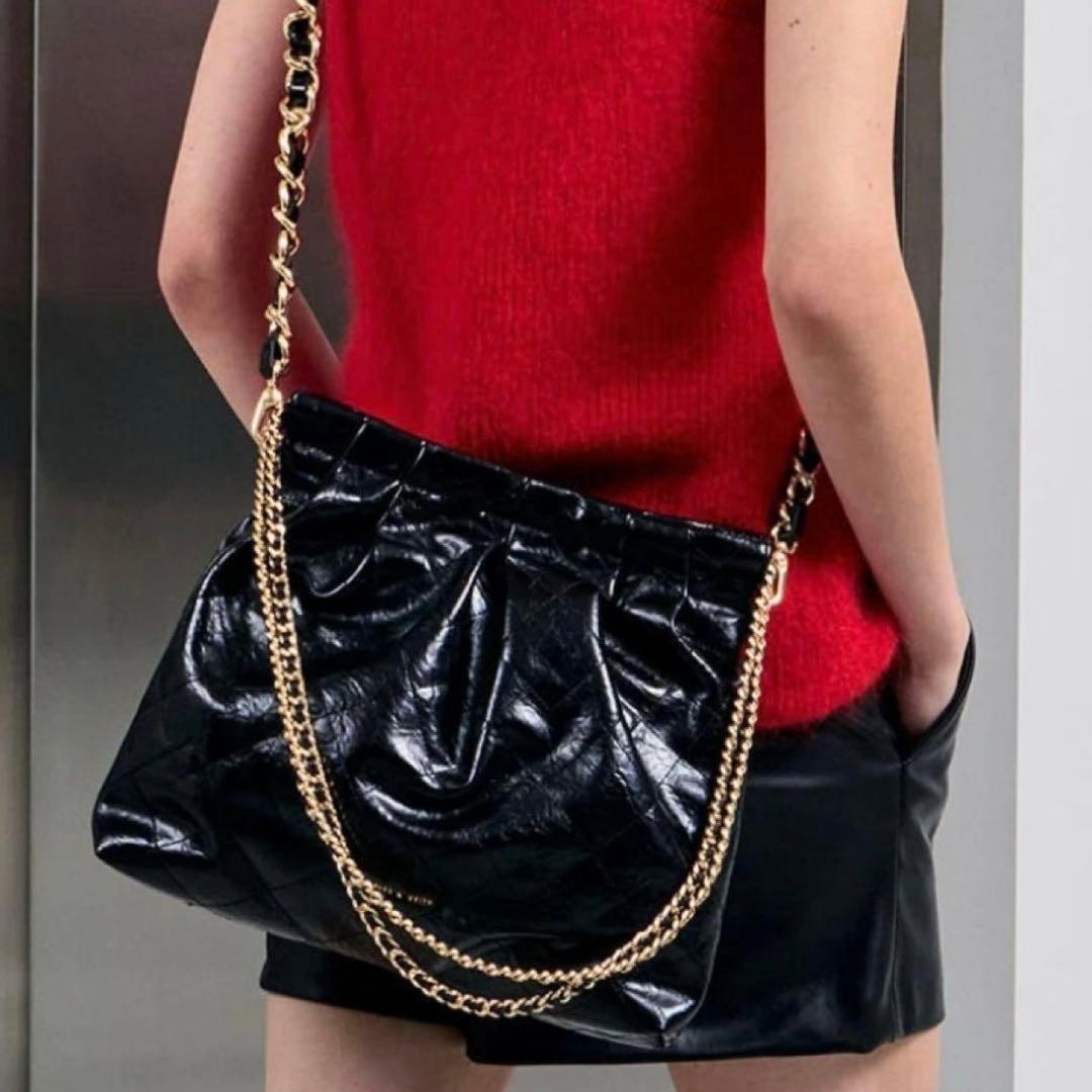 Charles & Keith duoチェーンハンドルツーウェイバックパック L