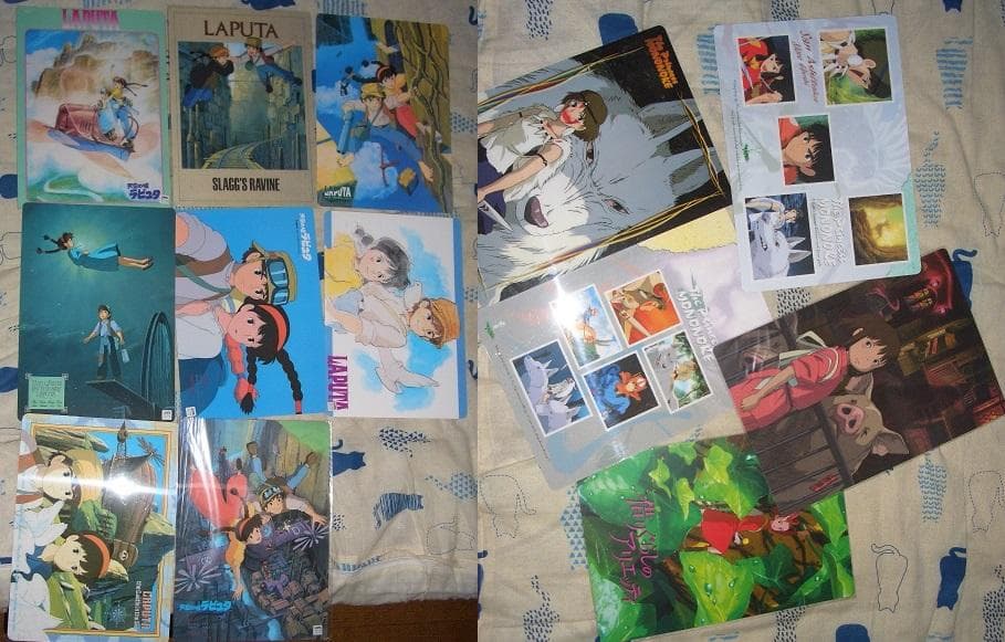 宮崎アニメ・超美品下敷き32枚セット