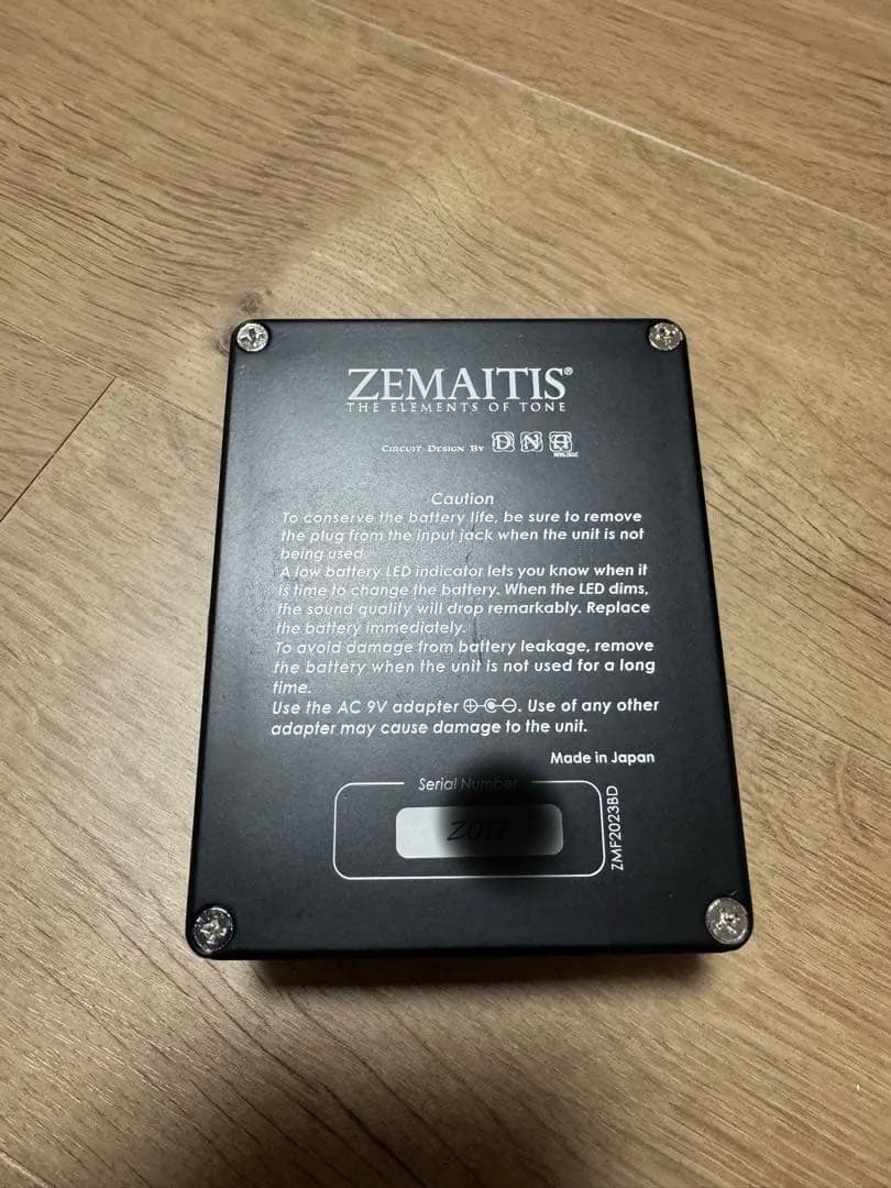 ゼマイティス　ベース用　オーバードライブ　ZMF2023BD