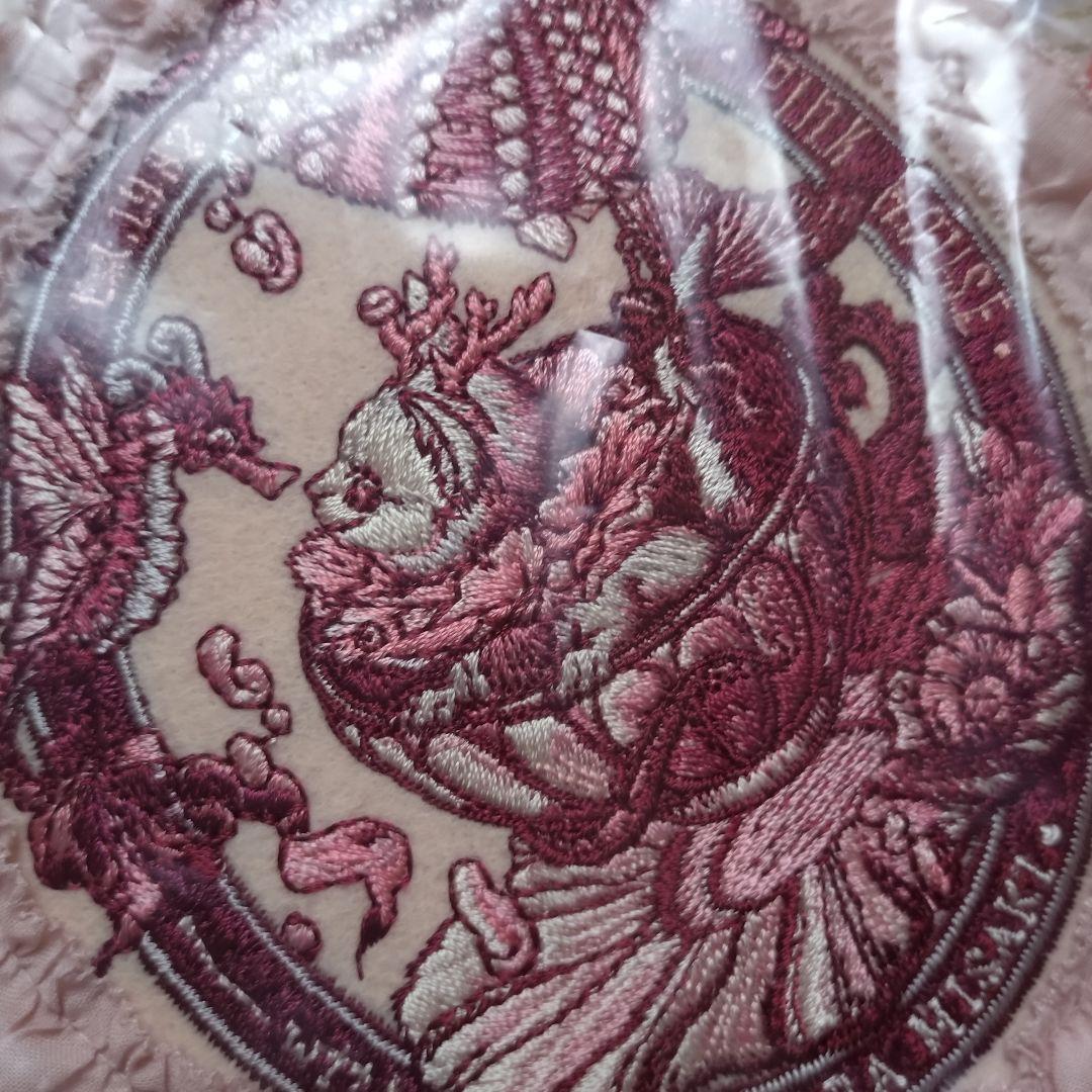 ピンクハウス　ワッペン　ブローチ　刺繍　コサージュ　ピコフリル